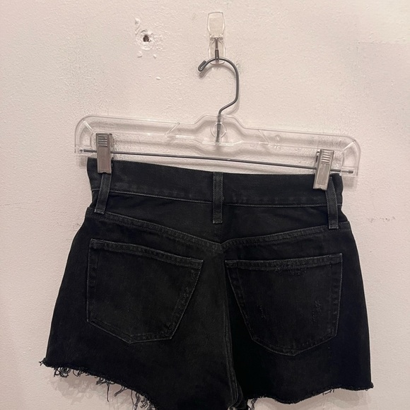 Agolde Cutoff Short Size 26 Black - Picture 3 of 4